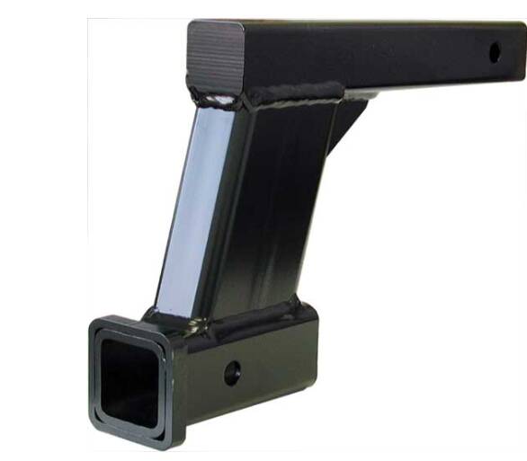 Roadmaster High-Low Hitch Receiver Adapter for 2" Receiver - 2" Rise/Drop, 10,000 lbs. Weight Capacity • 048-2