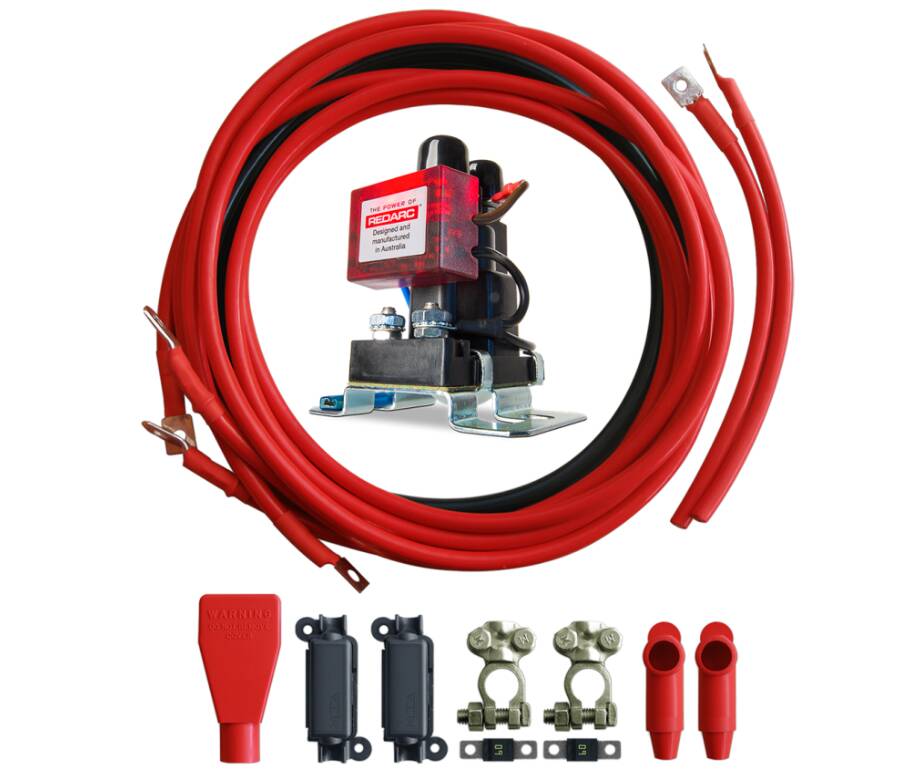 Redarc Smart Start Battery Isolator & Wiring Kit 12V • SBI12KIT