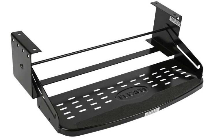 Stromberg Carlson Flexco Manual Pull-Out Step for RVs - Single - 7" Drop/Rise - 24" Wide - 300 lbs • SMFP-1100