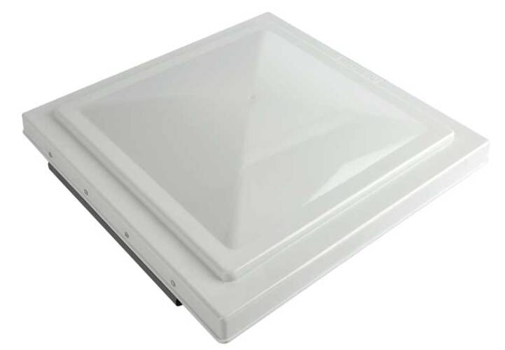 Camco Replacement Vent Lid For Pre 2008 Ventline/1995+ Elixir - White Polycarbonate • 40161