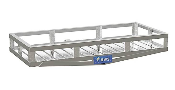 UWS 51in X 23in Aluminum Cargo Carrier For 2" Receiver • UWS-CARRIER