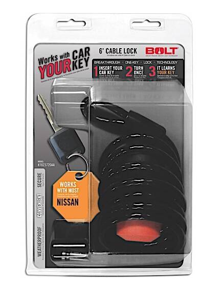 Bolt Lock 6' Cable Lock Nissan • 7023720