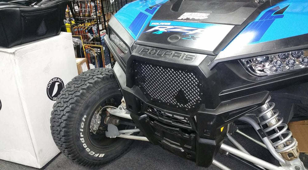 Assault Industries RZR XP 1000 Hellfire V1 Front Grille, Black • 201005FG0101
