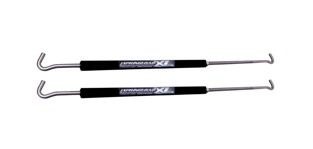 Torklift Springload XL Spring-Loaded Turnbuckle Tie Downs, 35"-45" Reach, Pair • S9050A