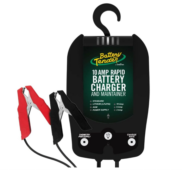 Battery Tender 10 AMP Selectable Battery Charger and Maintainer • 022-0229-DL-WH