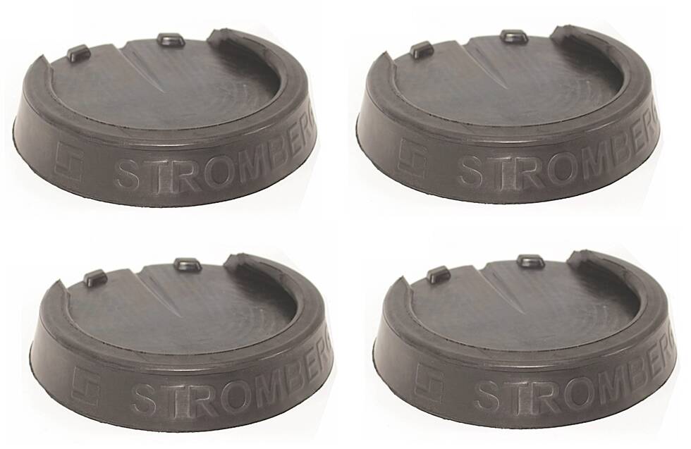 Stromberg Carlson Jack Pads For 9" Round Jack Feet, 4 Pack • JBP-S9.4