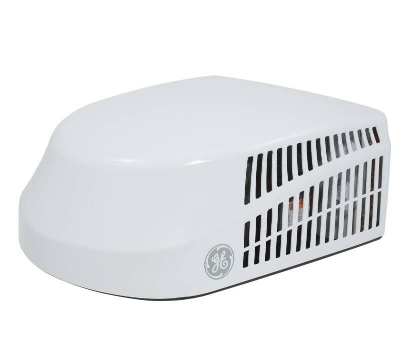 GE Appliances RV Air Conditioner with Heat Pump, 15000 BTU, White • ARH15AACW