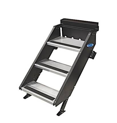 MORryde StepAbove RV Steps for 27-3/4" to 30-1/4" Wide Doorways - 3 Steps • STP-209
