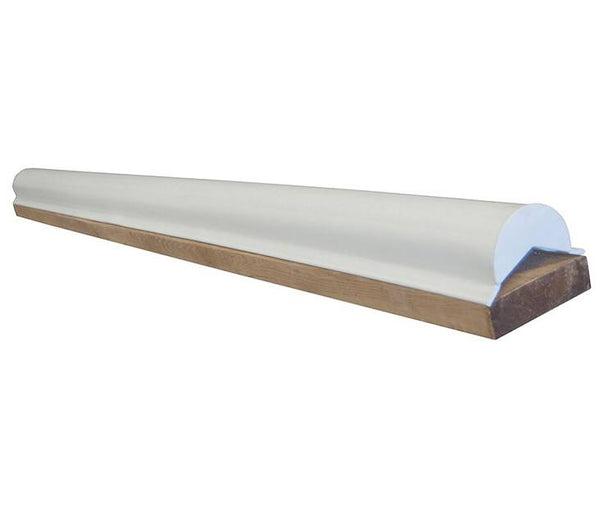 Dock Edge 6' Piling Bumper, 6ft, White • DE1020F