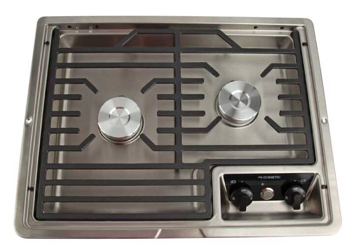 Dometic Stainless Steel Drop-In Gas RV Cooktop • 50216