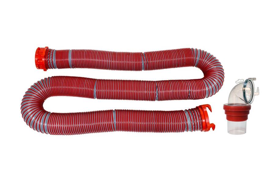 Valterra Viper 15' Red Sewer Hose Kit • D04-0450