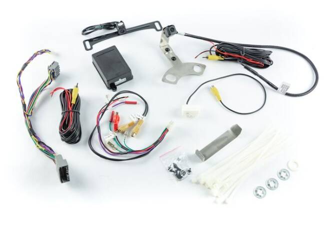 Brandmotion 07-18 Summitview Jeep Wrangler JK Dual Camera Vision System for Factory Display • SUTV-8849