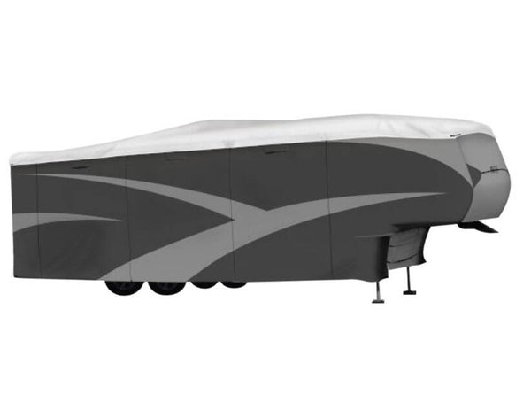 ADCO Designer Series 5th Wheel Trailer Cover (Gray with White Roof, Up to 34') • 36855