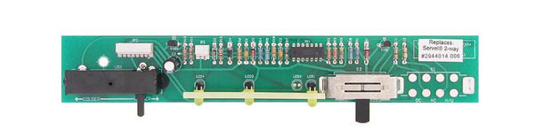 Dinosaur Electronics Replacement Eyebrow Board for Servel Refrigerators, 2-Way, Short Version • 2944014.006 2-WAY SHORT