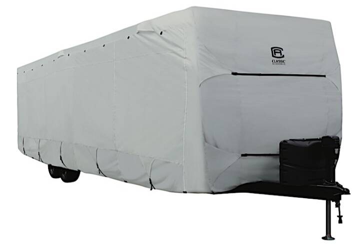 Classic Accessories PermaPRO Travel Trailer Cover - Model 2 - 20'-22' • 80-135-151001-00