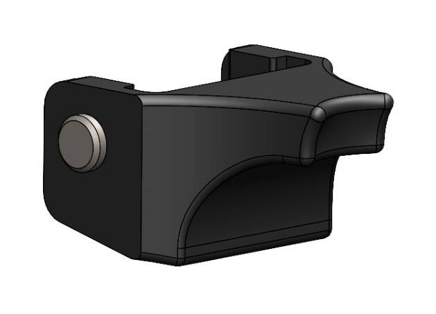 Blue Ox Pintle Hitch Adjustable Ball Mount Add-On • BXH9000