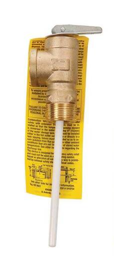 Suburban Water Heater Pressure Relief Valve for SW Series • 525045