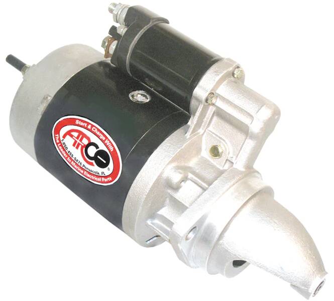 Arco Marine Starter for Mercruiser, Pleasurecraft, Crusader, Marine Power - Clockwise Rotation • 30456