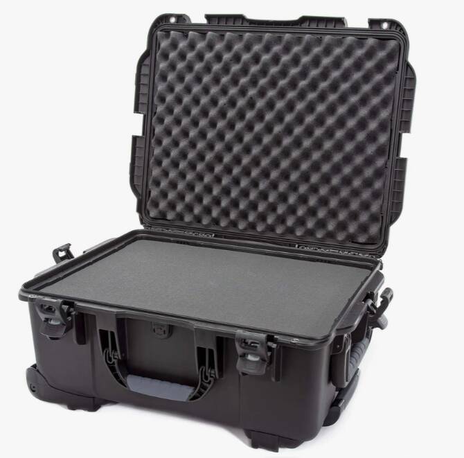 Nanuk Nanuk 955 Waterproof Hard Case, 22"x17"x10.2", Black • 955S-010BK-0A0
