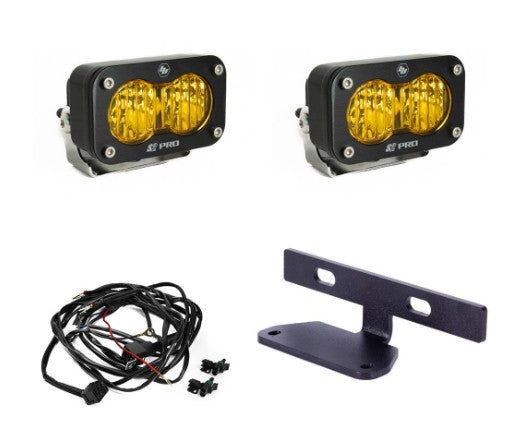 Baja Designs 24-c Can-am Maverick R Dual S2 Pro Hood Kit • 448208