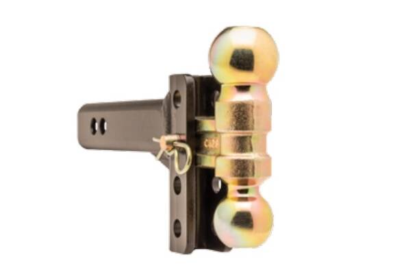 Blue Ox Adjustable Hitch Ball Mount, 2" Receiver, 3-3/4" Drop/Rise, 10,000 Lbs • BXH10131