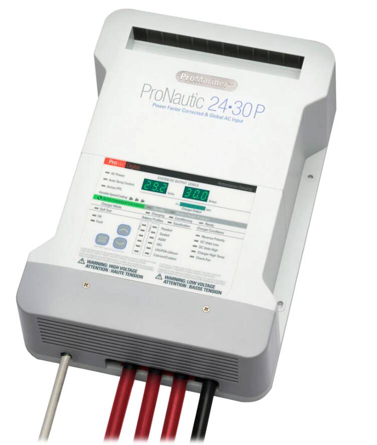 ProMariner 2430P 24V 30 Amp 3 Bank Battery Charger • 63180