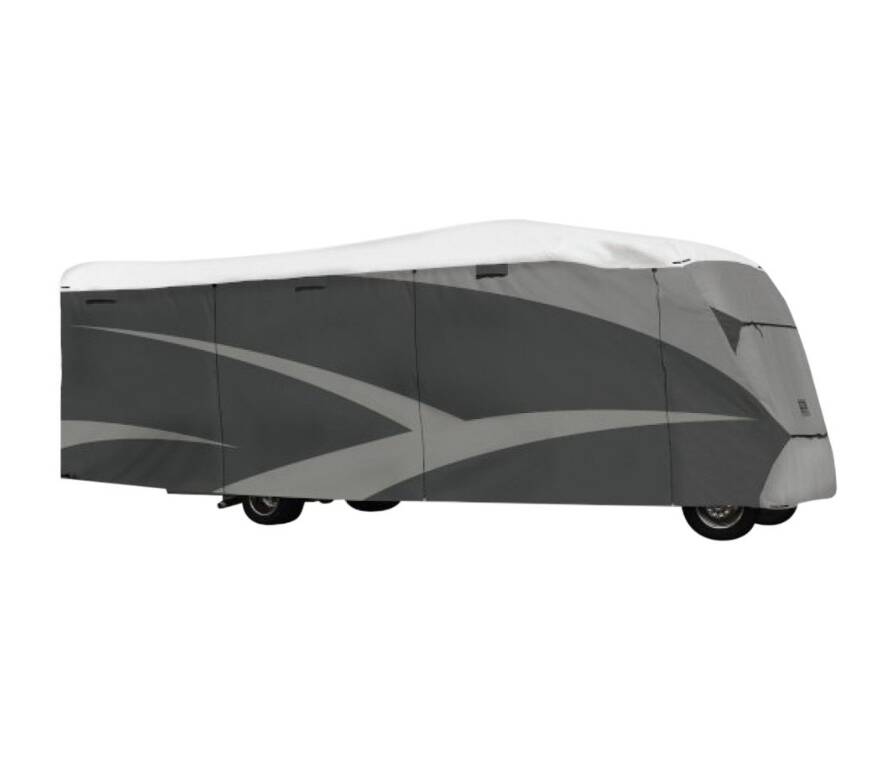 ADCO Designer Series Class C Motorhome Cover (Gray with White Roof, Up to 32') • 36815