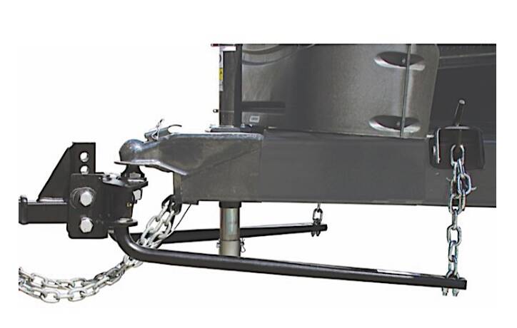 Blue Ox Round Bar Weight Distribution Hitch 800 lb Tongue Weight Capacity • BXW0800