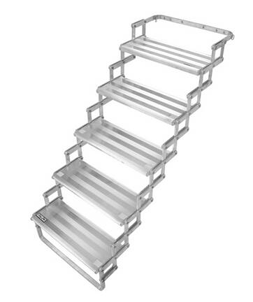 Torklift GlowStep Camper Scissor Step - 5 Step • A7805