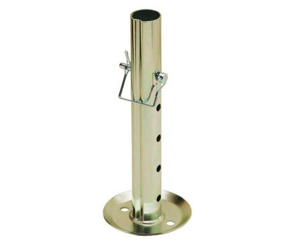 Bulldog Removable Disc Foot With Snapper Pin For Bulldog Powered Drive Tongue Jack • 500190
