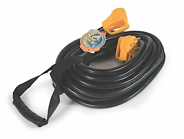 Camco 50' 30Amp Power Grip Extension Cord - 125V / 3750W 10Ga • 55197