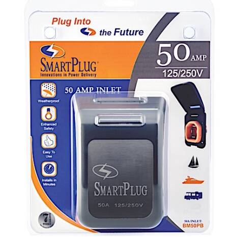SmartPlug 50 Amp Inlet 125/250V • BM50PB