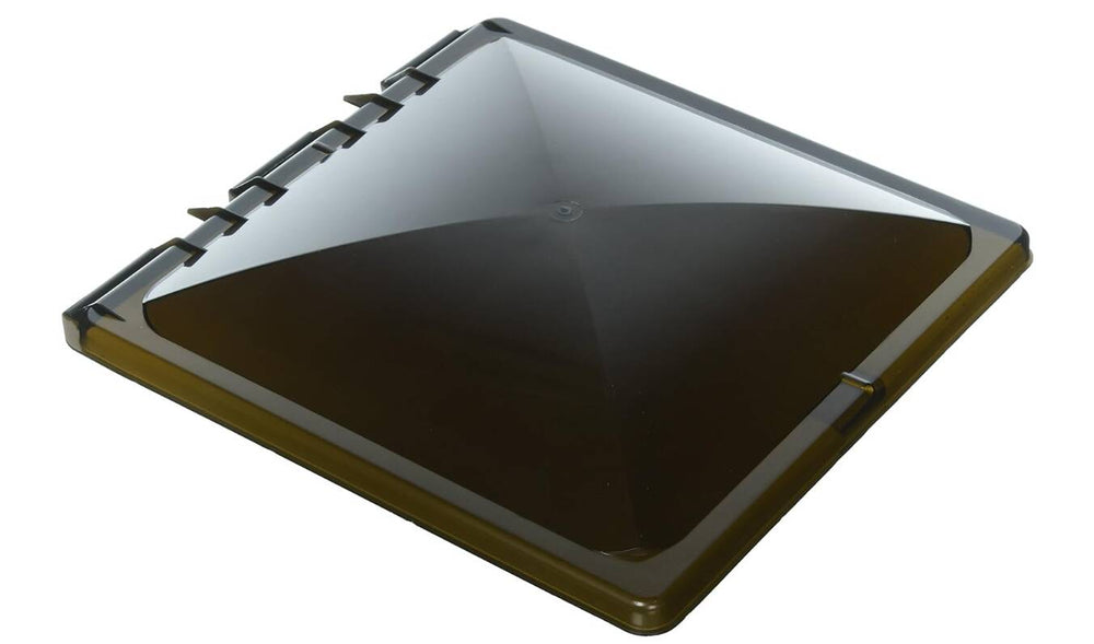 Heng's Vent Lid without Pin Hinge for Jensen Metal Base RV Vent - Smoke • J7291RSM-C