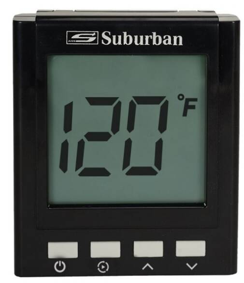 Suburban Water Heater Controller for Suburban IW60 Tankless Models, Black • 162292