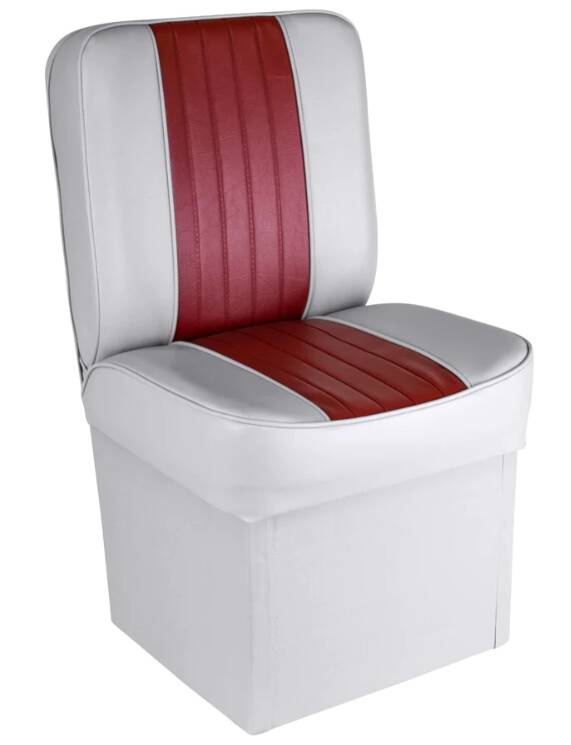 Wise Deluxe Jump Seat - Grey / Red • 8WD1414P-661