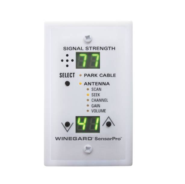 Winegard SensarPro TV Signal Meter, White • RFL-342
