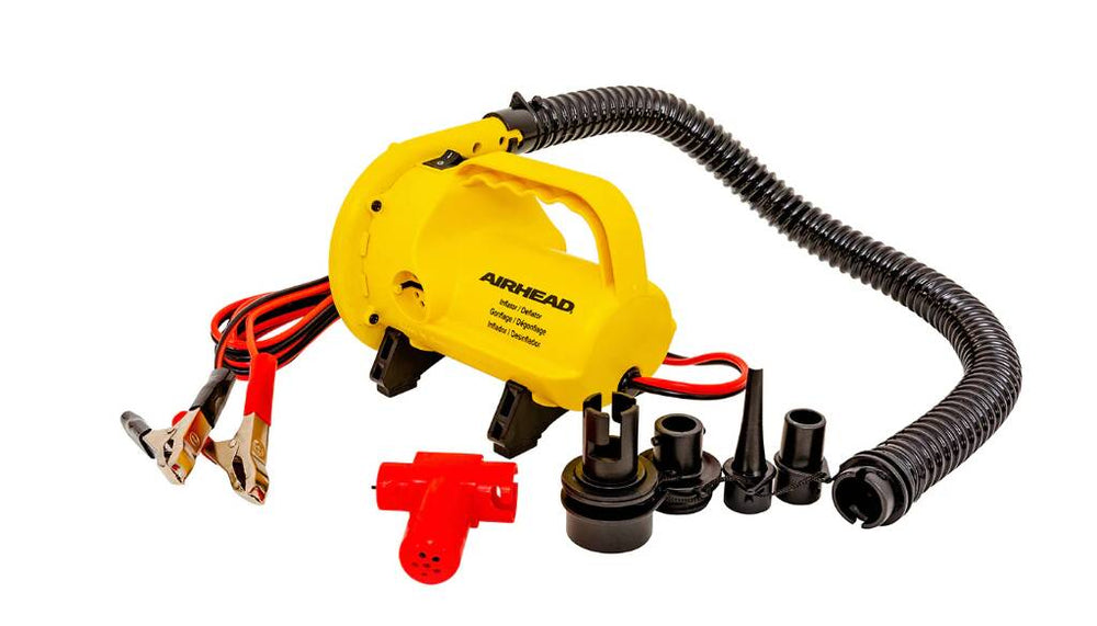 Airhead High Pressure Electric Air Pump – 12 Volt with Clips • AHP-12HP