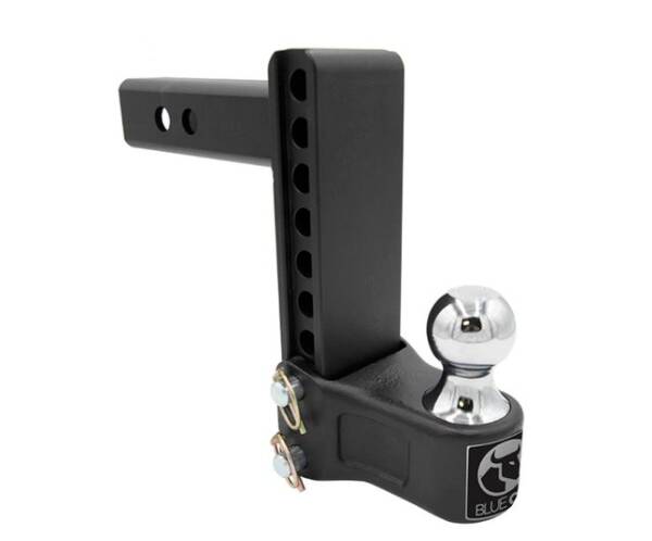 Blue Ox Adjustable Ball Mount fits 2" Receiver Hitch, 7" Drop/Rise • BXH10171