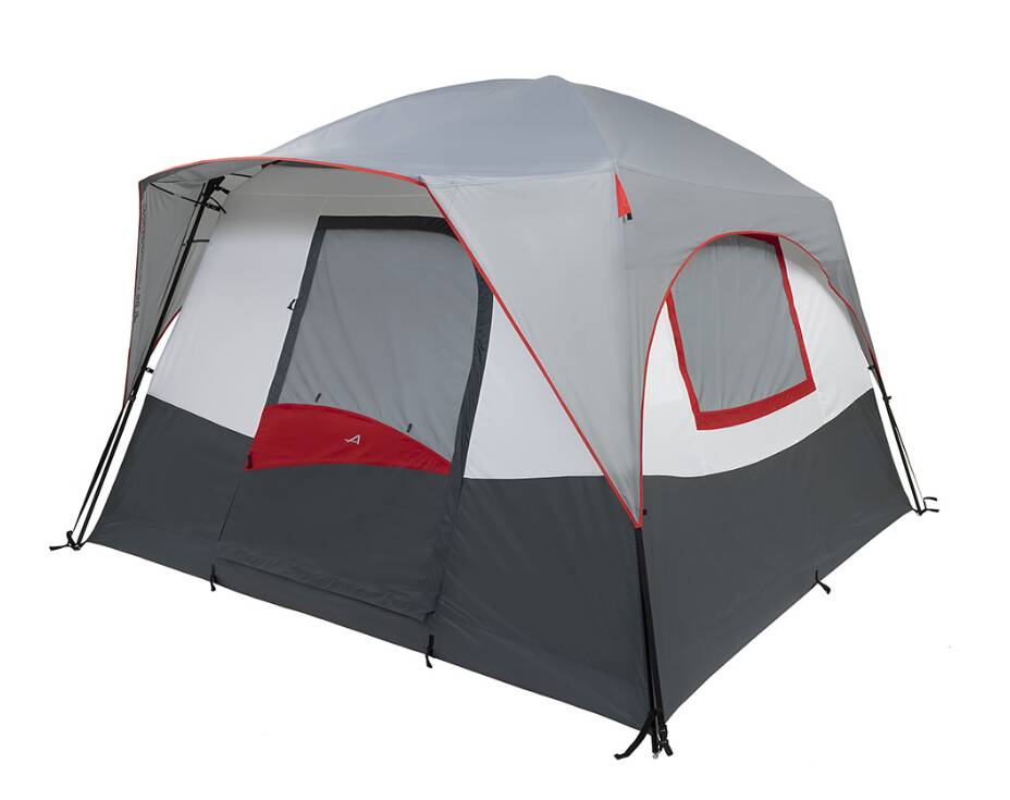 ALPS Camp Creek 4-Person Tent, Gray/Red • 5425042