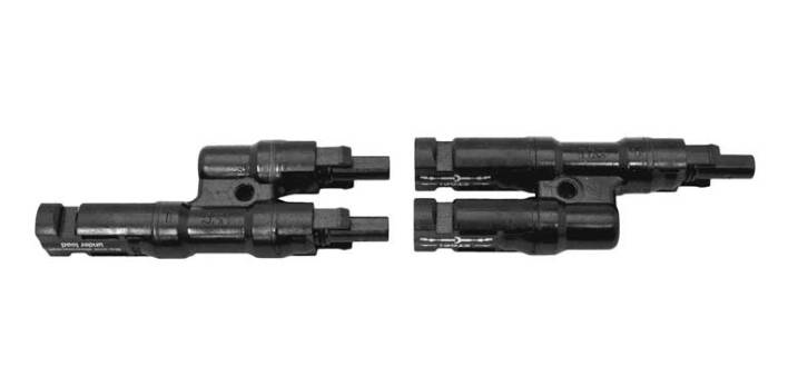 Samlex Solar Panel Branch Male Female Connectors • SBC-2