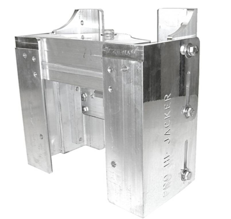 T-H Marine Pro Hi-Jacker 6" Setback Fixed Jack Plate • JP-6PW-DP