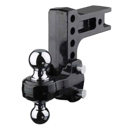 Fastway FLASH Solid Steel HD Ball Mount (SSBM) for 2.5" Receivers - 6" Drop / 2” & 2-5/16” Balls • 49-00-5625