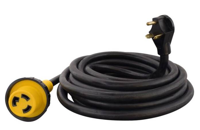 Valterra 30 Amp Detachable Power Cord 25' • A10-3025EDBK