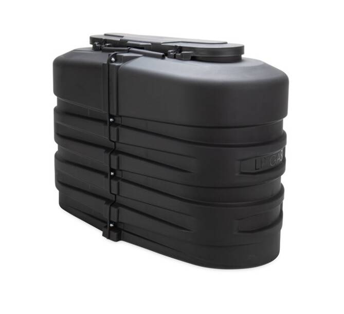 Camco Double RV Propane Tank Cover, 20 lb, Black • 50502