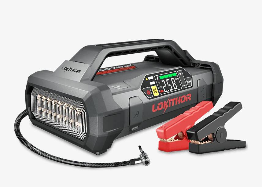 Lokithor Jump Starter with LiFePO4-Tech 2500Amp • JA2500
