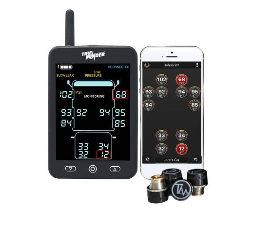 Valterra Tireminder A1AS with 4 External Transmitters • TM22129