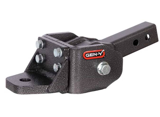 Gen-Y Hitch Glyder Shock Absorbing Ball Mount for 2" Hitches - 2" Drop - 7K • GH-12001