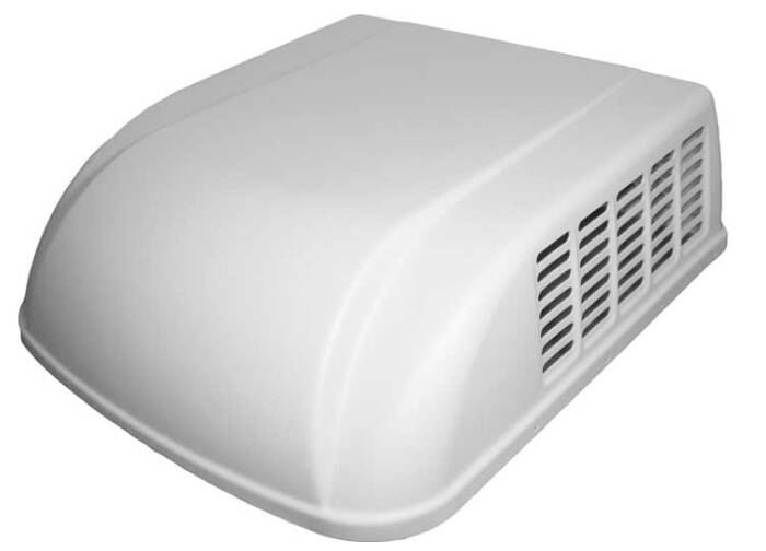 Icon Replacement A/C Shroud for Advent AC135 & AC150 Air Conditioner Units - Polar White • 12280