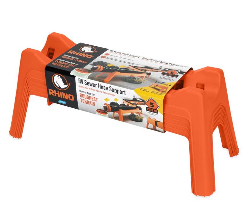 Camco Rhino Nesting RV Sewer Hose Support Kit • 43072