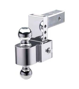 Fastway FLASH E Series Ball Mount for 2" Receivers - 4" Drop / 2" & 2-5/16" Balls • 42-00-2400